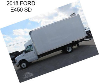 2018 FORD E450 SD