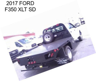 2017 FORD F350 XLT SD