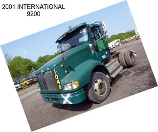 2001 INTERNATIONAL 9200