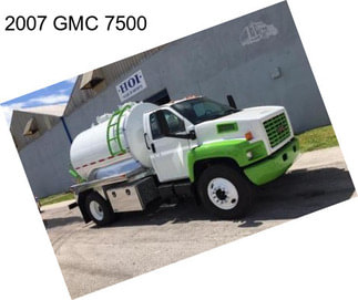 2007 GMC 7500