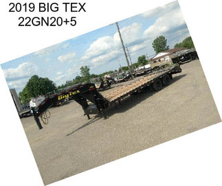 2019 BIG TEX 22GN20+5