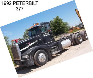 1992 PETERBILT 377