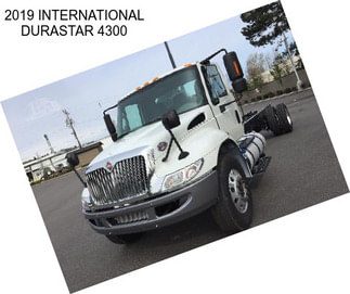 2019 INTERNATIONAL DURASTAR 4300