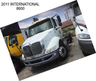 2011 INTERNATIONAL 8600