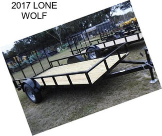 2017 LONE WOLF