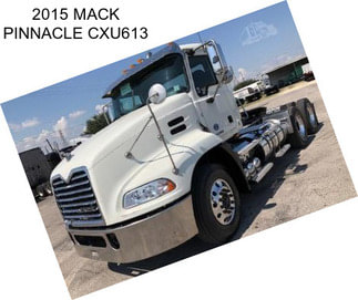 2015 MACK PINNACLE CXU613