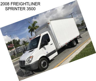 2008 FREIGHTLINER SPRINTER 3500