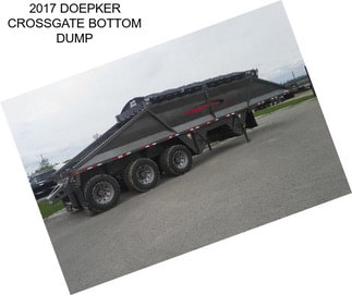 2017 DOEPKER CROSSGATE BOTTOM DUMP