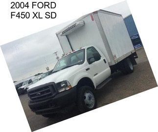 2004 FORD F450 XL SD