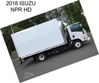 2018 ISUZU NPR HD