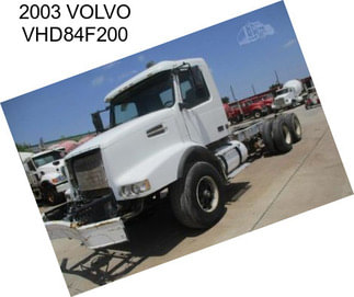 2003 VOLVO VHD84F200