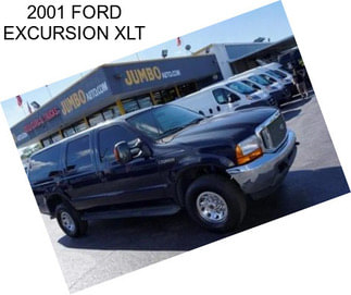 2001 FORD EXCURSION XLT