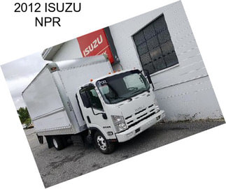 2012 ISUZU NPR