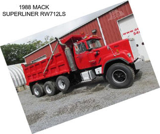 1988 MACK SUPERLINER RW712LS