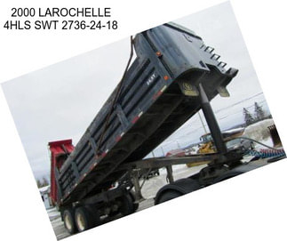 2000 LAROCHELLE 4HLS SWT 2736-24-18