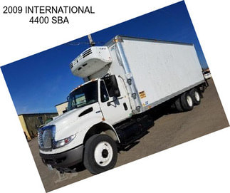 2009 INTERNATIONAL 4400 SBA