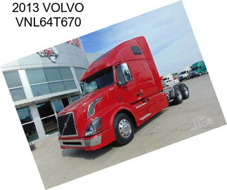 2013 VOLVO VNL64T670