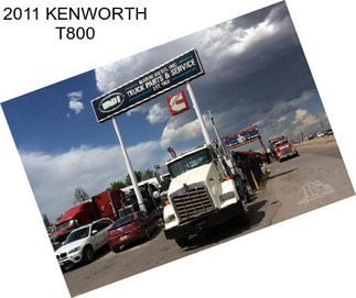 2011 KENWORTH T800