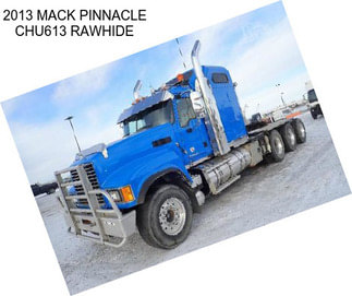 2013 MACK PINNACLE CHU613 RAWHIDE