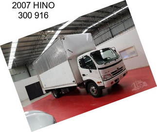 2007 HINO 300 916