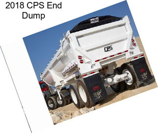 2018 CPS End Dump