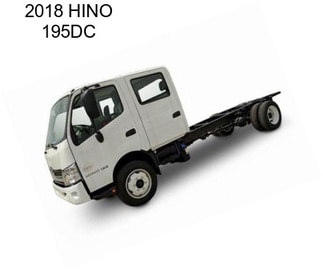 2018 HINO 195DC