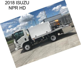 2018 ISUZU NPR HD