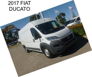 2017 FIAT DUCATO