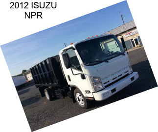 2012 ISUZU NPR