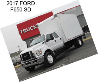 2017 FORD F650 SD