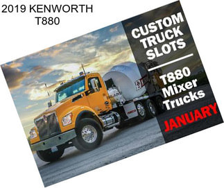 2019 KENWORTH T880