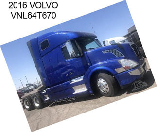 2016 VOLVO VNL64T670