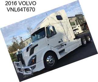 2016 VOLVO VNL64T670