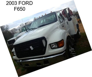 2003 FORD F650