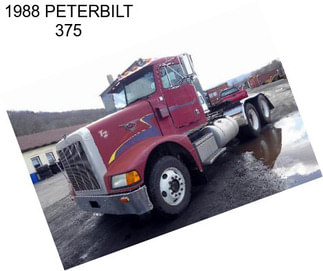 1988 PETERBILT 375