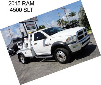 2015 RAM 4500 SLT