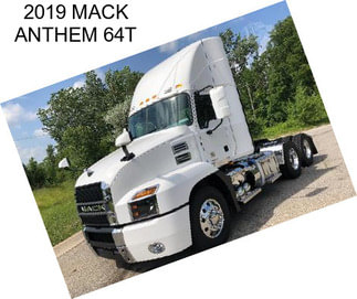 2019 MACK ANTHEM 64T