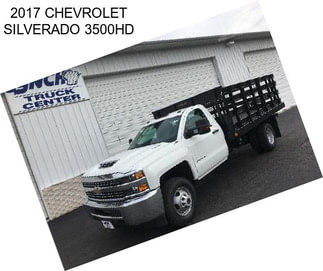 2017 CHEVROLET SILVERADO 3500HD