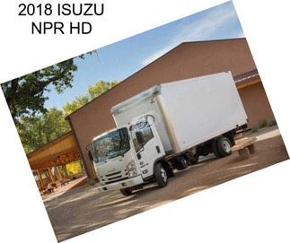 2018 ISUZU NPR HD