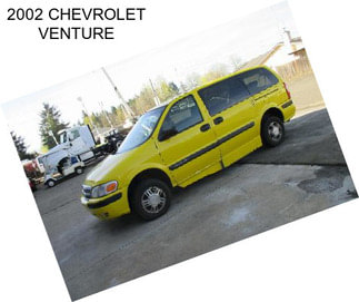 2002 CHEVROLET VENTURE