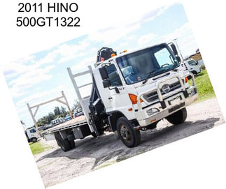 2011 HINO 500GT1322