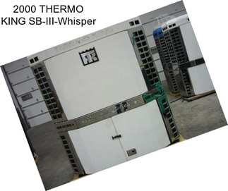 2000 THERMO KING SB-III-Whisper