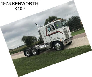 1978 KENWORTH K100