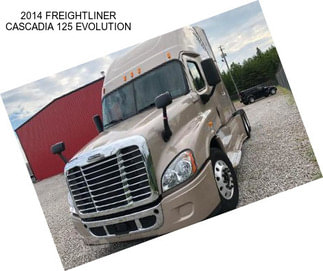 2014 FREIGHTLINER CASCADIA 125 EVOLUTION