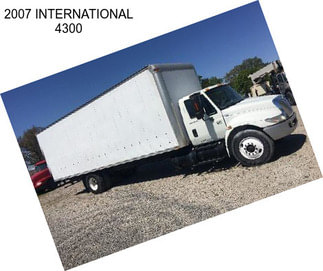 2007 INTERNATIONAL 4300