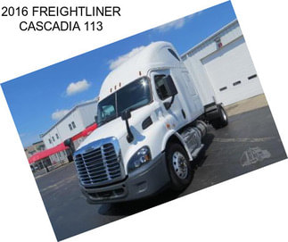 2016 FREIGHTLINER CASCADIA 113