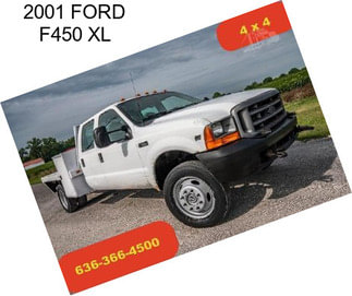 2001 FORD F450 XL