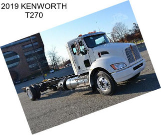 2019 KENWORTH T270