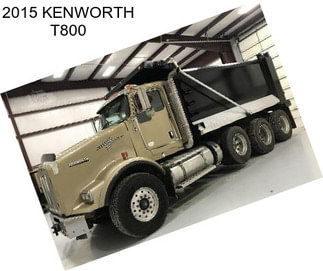2015 KENWORTH T800