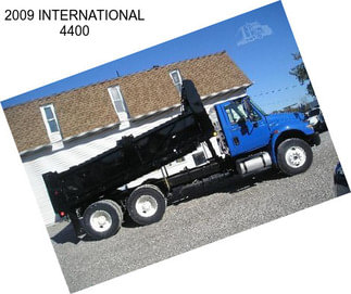 2009 INTERNATIONAL 4400